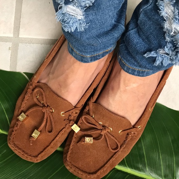 michael kors sutton moccasin suede
